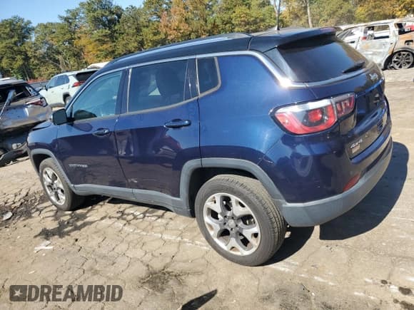 ✅ 2020 Jeep Compass Limited • VIN: 3C4NJDCB5LT200287 • Lot: 91409095. Wystawiony na Copart z przebiegiem 106 273 mil. Bezpłatny archiwum sprzedaży aukcyjnych z USA i szczegółowy raport historii pojazdu na DreamBid. Zdjęcie 2.