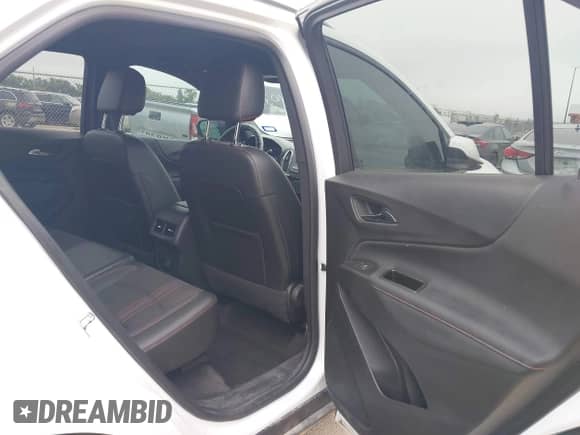 2024 Chevrolet Equinox RS with VIN 3GNAXMEG5RS112223, listed as a IAAI auction lot 43103626 with 26,235 mi miles and . Bid and sale history available at DreamBid. Image 8.