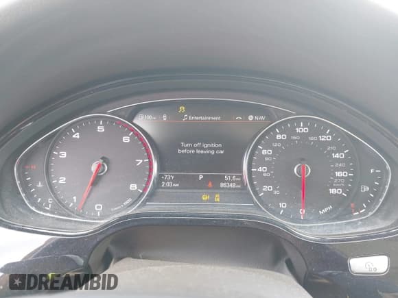 ✅ 2013 Audi A8 4.0L • VIN: WAUR2AFD3DN016944 • Lot: 43456234. Wystawiony na IAAI z przebiegiem 86 348 mil. Bezpłatny archiwum sprzedaży aukcyjnych z USA i szczegółowy raport historii pojazdu na DreamBid. Zdjęcie 7.