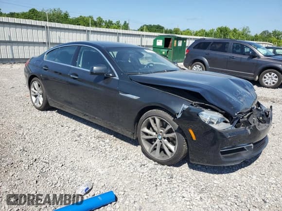 ✅ 2013 BMW 6 Series 640i • VIN: WBA6A0C58DDZ03247 • Lot: 82042894. Listed on Copart with 102,313 mi. Free auction sales archive from the USA and detailed vehicle history report at DreamBid. Image 4.