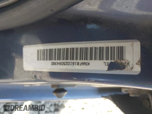 ✅ 2002 Kia Spectra GS • VIN: KNAFB161025084382 • Lot: 42726263. Listed on IAAI with 111,912 mi. Free auction sales archive from the USA and detailed vehicle history report at DreamBid. Image 9.