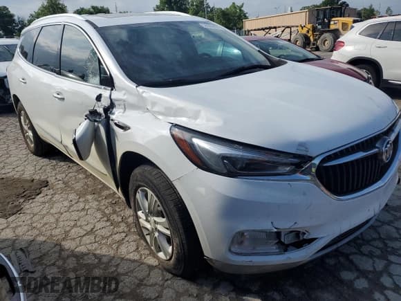 ✅ 2021 Buick Enclave Essence • VIN: 5GAERBKW4MJ203497 • Lot: 56009494. Listed on Copart with 55,349 mi. Free auction sales archive from the USA and detailed vehicle history report at DreamBid. Image 4.