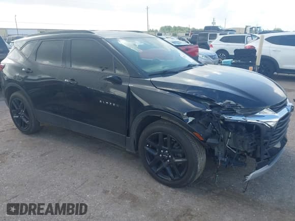 ✅ 2020 Chevrolet Blazer LT • VIN: 3GNKBCRSXLS530151 • Lot: 42537776. Listed on IAAI with 56,545 mi. Free auction sales archive from the USA and detailed vehicle history report at DreamBid. Image 1.