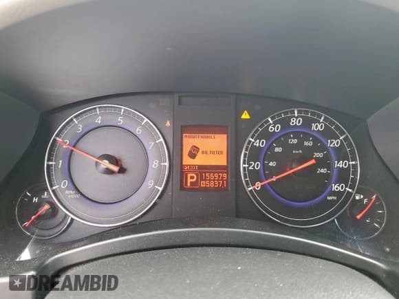 ✅ 2010 Infiniti EX • VIN: JN1AJ0HP4AM701849 • Lot: 55666185. Listed on Copart with 156,979 mi. Free auction sales archive from the USA and detailed vehicle history report at DreamBid. Image 9.