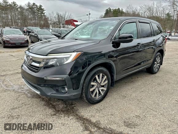 ✅ 2020 Honda Pilot EX-L • VIN: 5FNYF6H52LB010426 • Lot: 96797105. Listed on Copart with 158,683 mi. Free auction sales archive from the USA and detailed vehicle history report at DreamBid. Image 2.