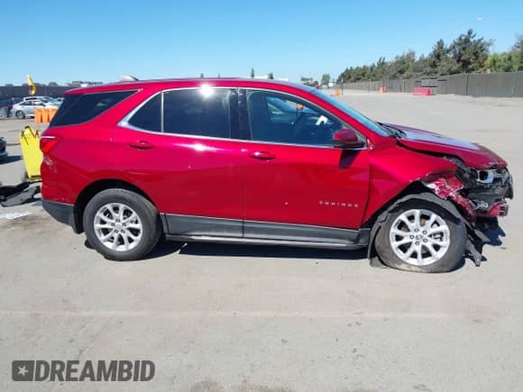 2020 Chevrolet Equinox LT with VIN 3GNAXKEV4LS604090, listed as a IAAI auction lot 43357539 with 60,219 mi miles and . Bid and sale history available at DreamBid. Image 14.