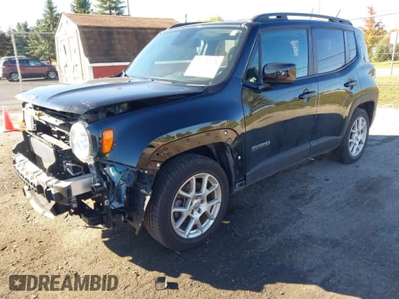 ✅ 2020 Jeep Renegade Latitude • VIN: ZACNJABB6LPL04579 • Lot: 43478125. Listed on IAAI with 51,260 mi. Free auction sales archive from the USA and detailed vehicle history report at DreamBid. Image 18.