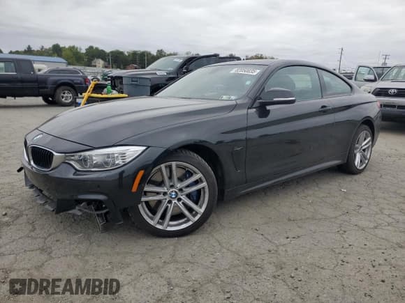 ✅ 2015 BMW 4 Series 435i xDrive • VIN: WBA3R5C52FK372943 • Lot: 82050035. Listed on Copart with 61,192 mi. Free auction sales archive from the USA and detailed vehicle history report at DreamBid. Image 1.