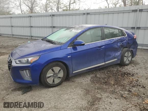 2020 Hyundai Ioniq SE z VIN KMHC75LC1LU235074, wystawiony jako Copart lot #77610464 z przebiegiem 85 150 mil mil oraz Szkoda całkowita • Salvage title. Historia ofert i sprzedaży dostępna na DreamBid. Obrazek 1.