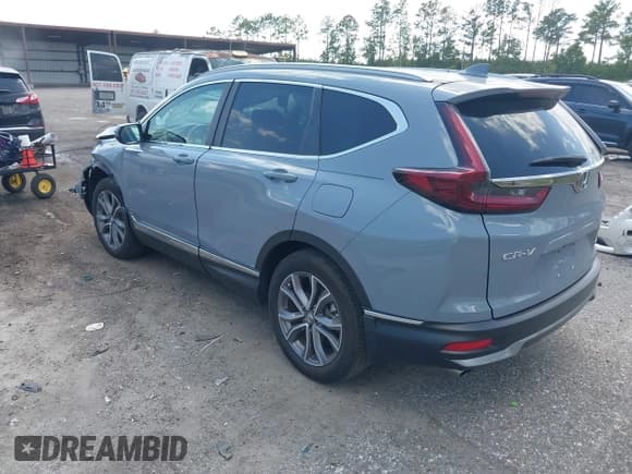 ✅ 2020 Honda CR-V Touring • VIN: 2HKRW1H9XLH404462 • Lot: 43198639. Listed on IAAI with 20,878 mi. Free auction sales archive from the USA and detailed vehicle history report at DreamBid. Image 3.