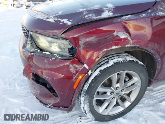 ✅ 2024 Dodge Durango GT Plus • VIN: 1C4RDJDG0RC173280 • Lot: 43646203. Wystawiony na IAAI z przebiegiem 22 295 mil. Bezpłatny archiwum sprzedaży aukcyjnych z USA i szczegółowy raport historii pojazdu na DreamBid. Zdjęcie 6.