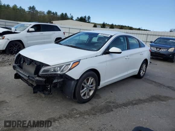 2016 Hyundai Sonata SE z VIN 5NPE24AF9GH405653, wystawiony jako Copart lot #56462645 z przebiegiem 103 867 mil mil oraz Szkoda całkowita • Salvage title. Historia ofert i sprzedaży dostępna na DreamBid. Obrazek 1.