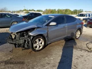 ✅ 2013 Hyundai Elantra GLS • VIN: KMHDH4AE6DU576861 • Lot: 85825385. Listed on Copart with 198,489 mi. Free auction sales archive from the USA and detailed vehicle history report at DreamBid. Image 1.