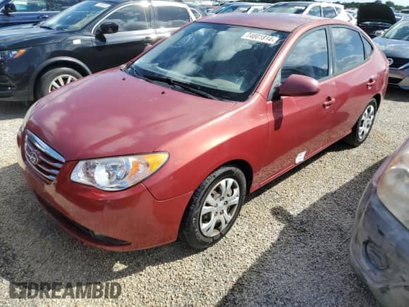 2010 Hyundai Elantra GLS z VIN KMHDU4AD0AU070666, wystawiony jako Copart lot #74801814 z przebiegiem 173 774 mil mil oraz Szkoda całkowita • Salvage title. Historia ofert i sprzedaży dostępna na DreamBid. Obrazek 1.