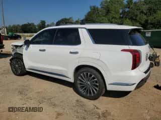 2024 Hyundai Palisade Calligraphy с VIN KM8R74GE6RU669371, выставлен на аукционе Copart как лот 74939094 с пробегом 7 901 миль миль и Списание • Salvage title. История ставок и продаж доступна на DreamBid. Изображение 2.