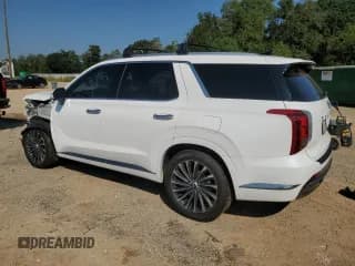 ✅ 2024 Hyundai Palisade Calligraphy • VIN: KM8R74GE6RU669371 • Лот: 74939094. Опубликован ранее на Copart с пробегом 7 901 миль. Бесплатный доступ к архиву аукционных продаж из США и подробный отчёт об истории автомобиля на DreamBid. Изображение 2.