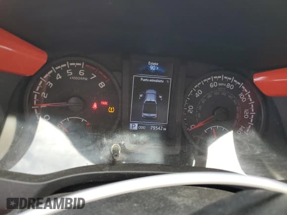 ✅ 2022 Toyota Tacoma SR • VIN: 3TMCZ5ANXNM481986 • Lot: 68493635. Wystawiony na Copart z przebiegiem 79 542 mil. Bezpłatny archiwum sprzedaży aukcyjnych z USA i szczegółowy raport historii pojazdu na DreamBid. Zdjęcie 9.