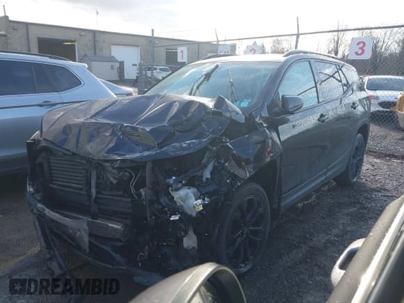 ✅ 2020 GMC Terrain SLE • VIN: 3GKALTEV8LL309194 • Lot: 43699222. Listed on IAAI with 91,967 mi. Free auction sales archive from the USA and detailed vehicle history report at DreamBid. Image 2.