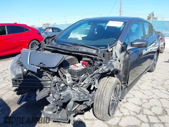 ✅ 2020 Nissan LEAF SV • VIN: 1N4AZ1CP1LC307372 • Lot: 43464050. Wystawiony na IAAI z przebiegiem 33 186 mil. Bezpłatny archiwum sprzedaży aukcyjnych z USA i szczegółowy raport historii pojazdu na DreamBid. Zdjęcie 2.