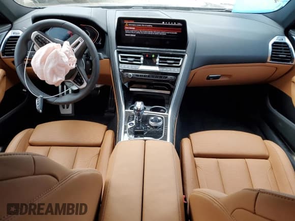 ✅ 2024 BMW 8 Series M850i • VIN: WBAGV8C07RCR46776 • Lot: 80021814. Listed on Copart with 3,772 mi. Free auction sales archive from the USA and detailed vehicle history report at DreamBid. Image 8.