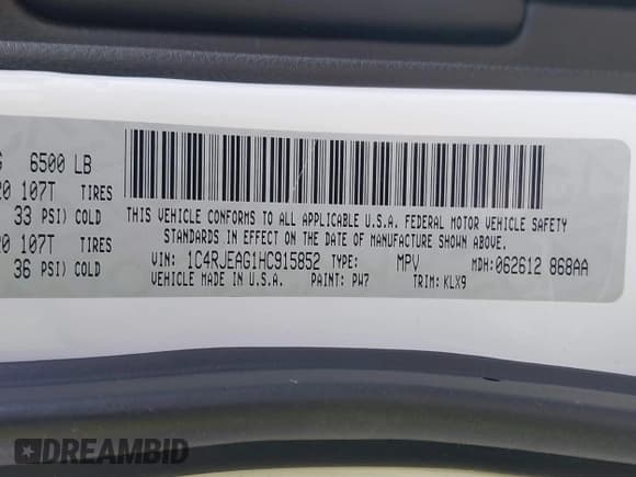 ✅ 2017 Jeep Grand Cherokee Altitude • VIN: 1C4RJEAG1HC915852 • Лот: 42067259. Опубликован ранее на IAAI с пробегом 128 351 миль. Бесплатный доступ к архиву аукционных продаж из США и подробный отчёт об истории автомобиля на DreamBid. Изображение 9.
