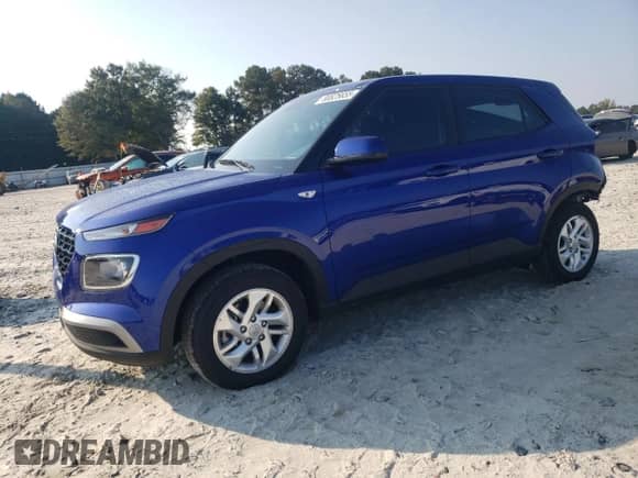 2025 Hyundai Venue SE с VIN KMHRB8A37SU363198, выставлен на аукционе Copart как лот 80825655 с пробегом 7 227 миль миль и Списание • Salvage title. История ставок и продаж доступна на DreamBid. Изображение 1.