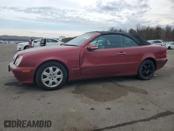 ✅ 2001 Mercedes-Benz CLK 320/430 • VIN: WDBLK65G41T073354 • Lot: 46862764. Listed on Copart with 117,290 mi. Free auction sales archive from the USA and detailed vehicle history report at DreamBid. Image 1.