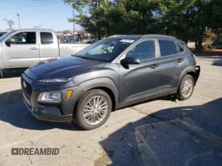 2019 Hyundai Kona SEL z VIN KM8K6CAA4KU350187, wystawiony jako Copart lot #67957452 z przebiegiem 16 391 mil mil oraz . Historia ofert i sprzedaży dostępna na DreamBid. Obrazek 1.
