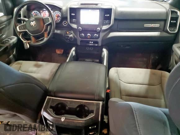 2022 Ram 1500 Lone Star with VIN 1C6SRFFT4NN458600, listed as a Copart auction lot 85714475 with 76,399 mi miles and Clean title. Bid and sale history available at DreamBid. Image 8.