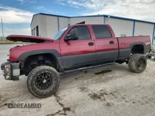 2006 Chevrolet Silverado 2500HD LT2 with VIN 1GCHK23U96F146989, listed as a Copart auction lot 62789965 with Not provided miles and Salvage title. Bid and sale history available at DreamBid. Image 1.