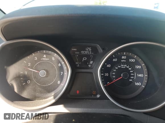 ✅ 2012 Hyundai Elantra Limited • VIN: 5NPDH4AE1CH069668 • Lot: 89919885. Listed on Copart with 190,853 mi. Free auction sales archive from the USA and detailed vehicle history report at DreamBid. Image 9.