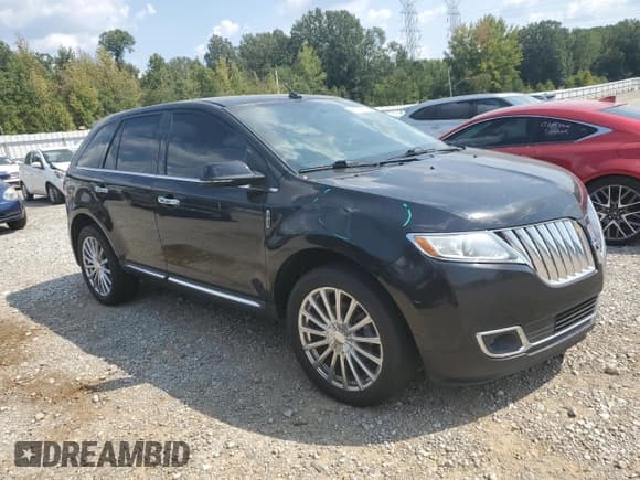 ✅ 2014 Lincoln MKX • VIN: 2LMDJ6JK1EBL08706 • Lot: 80513015. Listed on Copart with 108,716 mi. Free auction sales archive from the USA and detailed vehicle history report at DreamBid. Image 4.
