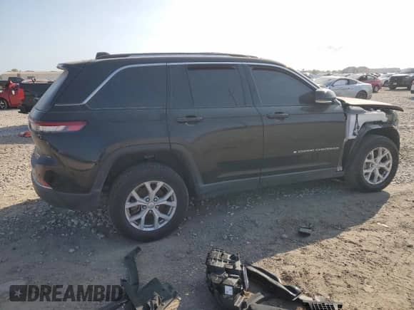 2022 Jeep Grand Cherokee Limited с VIN 1C4RJHBG3N8518433, выставлен на аукционе Copart как лот 87488025 с пробегом 104 094 миль миль и Чистый • Clean title. История ставок и продаж доступна на DreamBid. Изображение 3.