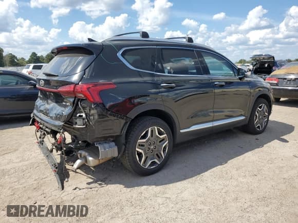 ✅ 2022 Hyundai Santa Fe Limited • VIN: KM8S5DA1XNU028960 • Lot: 82045825. Listed on Copart with 53,213 mi. Free auction sales archive from the USA and detailed vehicle history report at DreamBid. Image 3.