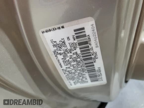 ✅ 2001 Toyota Sienna LE • VIN: 4T3ZF13CX1U407371 • Lot: 70366685. Wystawiony na Copart z przebiegiem 204 621 mil. Bezpłatny archiwum sprzedaży aukcyjnych z USA i szczegółowy raport historii pojazdu na DreamBid. Zdjęcie 13.