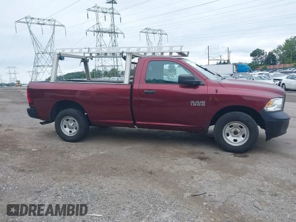 ✅ 2016 Ram 1500 Tradesman • VIN: 3C6JR7DG8GG352931 • Lot: 42894830. Listed on IAAI with 183,980 mi. Free auction sales archive from the USA and detailed vehicle history report at DreamBid. Image 14.