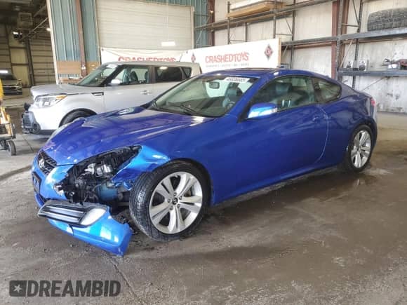 2012 Hyundai Genesis Coupe Grand Touring с VIN KMHHU6KH1CU068135, выставлен на аукционе Copart как лот 46936665 с пробегом 106 220 миль миль и Списание • Salvage title. История ставок и продаж доступна на DreamBid. Изображение 1.