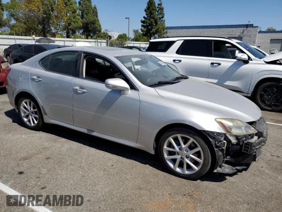 ✅ 2012 Lexus IS 250 • VIN: JTHBF5C2XC5173807 • Lot: 80754955. Listed on Copart with 115,770 mi. Free auction sales archive from the USA and detailed vehicle history report at DreamBid. Image 4.