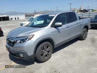 ✅ 2020 Honda Ridgeline Sport • VIN: 5FPYK3F14LB023812 • Lot: 57687305. Listed on Copart with 48,846 mi. Free auction sales archive from the USA and detailed vehicle history report at DreamBid. Image 1.