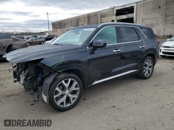 ✅ 2022 Hyundai Palisade Limited • VIN: KM8R5DHE9NU480387 • Лот: 85255694. Опубликован ранее на Copart с пробегом 33 807 миль. Бесплатный доступ к архиву аукционных продаж из США и подробный отчёт об истории автомобиля на DreamBid. Изображение 1.