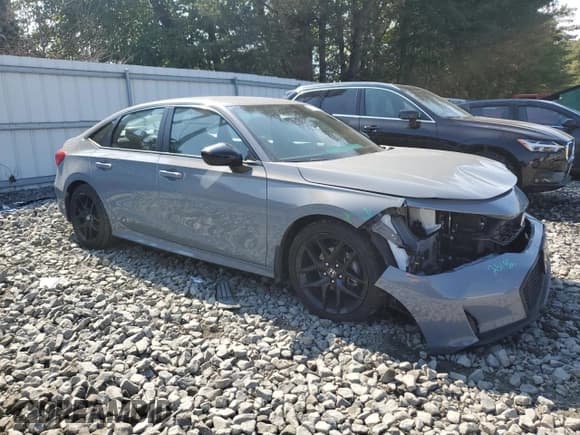 ✅ 2025 Honda Civic Sport • VIN: 2HGFE2F53SH544325 • Lot: 81616615. Listed on Copart with 18,113 mi. Free auction sales archive from the USA and detailed vehicle history report at DreamBid. Image 4.