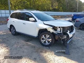 ✅ 2017 Nissan Pathfinder S • VIN: 5N1DR2MN2HC610125 • Lot: 43351598. Wystawiony na IAAI z przebiegiem 123 086 mil. Bezpłatny archiwum sprzedaży aukcyjnych z USA i szczegółowy raport historii pojazdu na DreamBid. Zdjęcie 1.