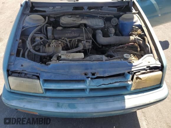 ✅ 1993 Dodge Shadow • VIN: 3B3XP45K6PT583605 • Lot: 61041005. Listed on Copart with 166,515 mi. Free auction sales archive from the USA and detailed vehicle history report at DreamBid. Image 11.