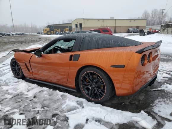2007 Chevrolet Corvette with VIN 1G1YY26U575110307, listed as a Copart auction lot 85013994 with Not provided miles and Salvage title. Bid and sale history available at DreamBid. Image 2.
