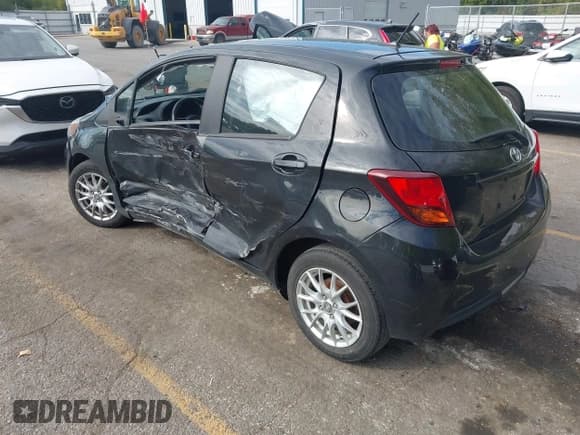 ✅ 2015 Toyota Yaris L • VIN: VNKKTUD3XFA026899 • Lot: 43439341. Listed on IAAI with 201,064 mi. Free auction sales archive from the USA and detailed vehicle history report at DreamBid. Image 3.