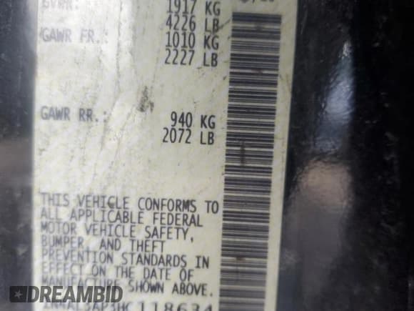 ✅ 2017 Nissan Altima SR • VIN: 1N4AL3AP3HC118634 • Lot: 90468275. Listed on Copart with 131,293 mi. Free auction sales archive from the USA and detailed vehicle history report at DreamBid. Image 13.