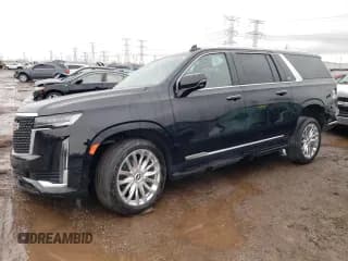 ✅ 2022 Cadillac Escalade ESV Premium Luxury • VIN: 1GYS4KKL4NR360191 • Lot: 45273735. Listed on Copart with 29,637 mi. Free auction sales archive from the USA and detailed vehicle history report at DreamBid. Image 1.