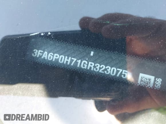 ✅ 2016 Ford Fusion SE • VIN: 3FA6P0H71GR323075 • Лот: 43479729. Опубликован ранее на IAAI с пробегом 197 810 миль. Бесплатный доступ к архиву аукционных продаж из США и подробный отчёт об истории автомобиля на DreamBid. Изображение 9.