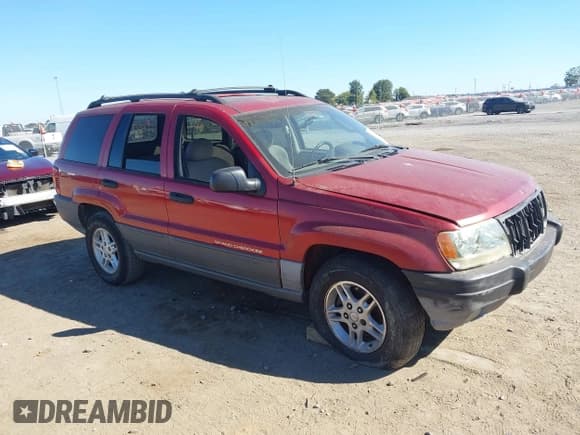 ✅ 2002 Jeep Grand Cherokee Laredo • VIN: 1J4GX48S62C257425 • Lot: 43435617. Listed on IAAI with 251,435 mi. Free auction sales archive from the USA and detailed vehicle history report at DreamBid. Image 1.