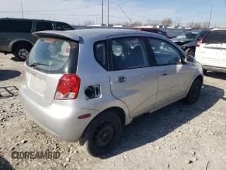 ✅ 2006 Chevrolet Aveo LS • VIN: KL1TD66606B634008 • Lot: 43622544. Wystawiony na Copart z przebiegiem Nie podano. Bezpłatny archiwum sprzedaży aukcyjnych z USA i szczegółowy raport historii pojazdu na DreamBid. Zdjęcie 3.